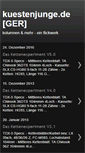 Mobile Screenshot of kuestenjunge.blogspot.com