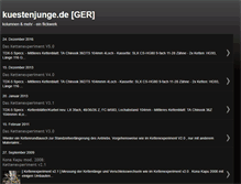 Tablet Screenshot of kuestenjunge.blogspot.com