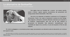 Desktop Screenshot of la-alternativa-de-bonhoeffer.blogspot.com