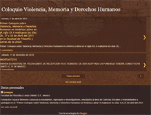 Tablet Screenshot of coloquioviolenciaymemoria.blogspot.com