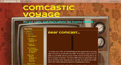 Desktop Screenshot of comcasticvoyage.blogspot.com