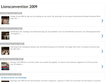 Tablet Screenshot of lionsconvention2009.blogspot.com