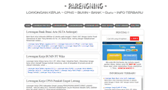 Desktop Screenshot of parengning.blogspot.com