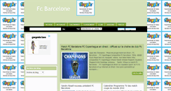 Desktop Screenshot of club-fc-barcelone.blogspot.com