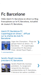 Mobile Screenshot of club-fc-barcelone.blogspot.com