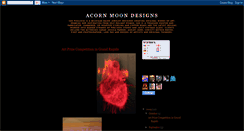 Desktop Screenshot of acornmoondesigns.blogspot.com