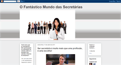 Desktop Screenshot of ofantasticomundodassecretarias.blogspot.com