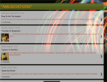 Tablet Screenshot of amusications.blogspot.com