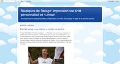 Desktop Screenshot of boutique-tee-shirt-personnalise.blogspot.com