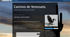 Desktop Screenshot of caminosdevzla.blogspot.com