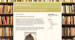 Desktop Screenshot of historiebrug.blogspot.com