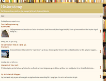Tablet Screenshot of historiebrug.blogspot.com