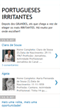 Mobile Screenshot of portugueses-irritantes.blogspot.com