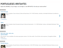 Tablet Screenshot of portugueses-irritantes.blogspot.com