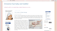 Desktop Screenshot of cinnamonsue-baby-toddler.blogspot.com
