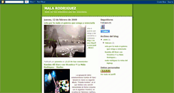 Desktop Screenshot of clubdefansmalarodriguezvenezuela.blogspot.com
