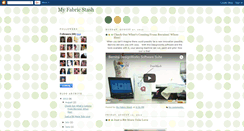 Desktop Screenshot of myfabricstashwallawalla.blogspot.com