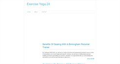 Desktop Screenshot of exercise24.blogspot.com