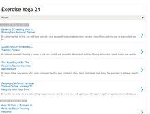 Tablet Screenshot of exercise24.blogspot.com