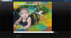 Desktop Screenshot of mohammedbayarperodi.blogspot.com