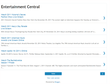 Tablet Screenshot of entertainmentcentralonline.blogspot.com