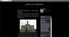 Desktop Screenshot of cronicashungaras.blogspot.com