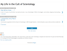 Tablet Screenshot of mylifeinscientology.blogspot.com