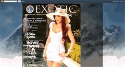 Desktop Screenshot of exoticadventureandtravel.blogspot.com