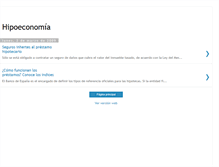 Tablet Screenshot of hipoeconomia.blogspot.com