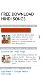 Mobile Screenshot of free-download-hindisongs.blogspot.com