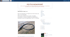 Desktop Screenshot of peitschensport.blogspot.com