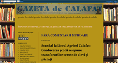 Desktop Screenshot of gazetadecalafat.blogspot.com