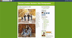 Desktop Screenshot of northernutahphotographer.blogspot.com