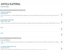 Tablet Screenshot of blogdajullyetth-justicaeleitoral.blogspot.com