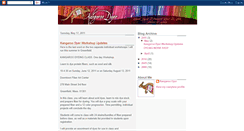 Desktop Screenshot of gailthekangaroodyer.blogspot.com