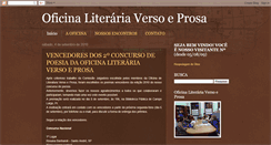 Desktop Screenshot of oficinaliterariaversoeprosa.blogspot.com