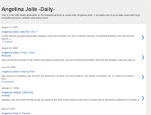 Tablet Screenshot of angelina-jolie-daily.blogspot.com