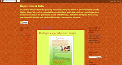 Desktop Screenshot of happymumbaby.blogspot.com
