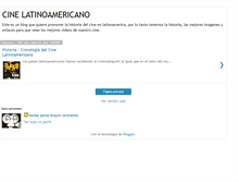 Tablet Screenshot of cinelatinoamericanoumb.blogspot.com
