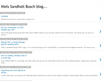 Tablet Screenshot of nielsbusch.blogspot.com