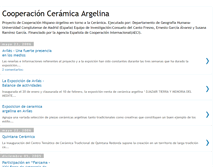 Tablet Screenshot of cooperacionceramicaargelina.blogspot.com