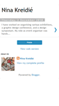 Mobile Screenshot of ninakreidie.blogspot.com