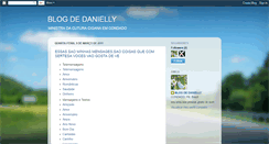 Desktop Screenshot of blogdedanielly.blogspot.com