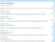 Tablet Screenshot of apcadragons.blogspot.com