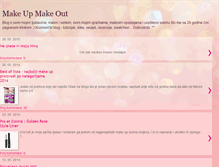 Tablet Screenshot of makeupmanija.blogspot.com