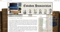 Desktop Screenshot of estudoshumanistas.blogspot.com