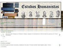 Tablet Screenshot of estudoshumanistas.blogspot.com