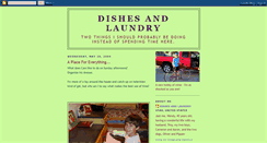 Desktop Screenshot of dishesandlaundry.blogspot.com