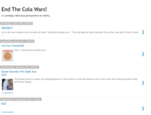 Tablet Screenshot of endthecolawars.blogspot.com