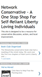 Mobile Screenshot of networkconservative.blogspot.com